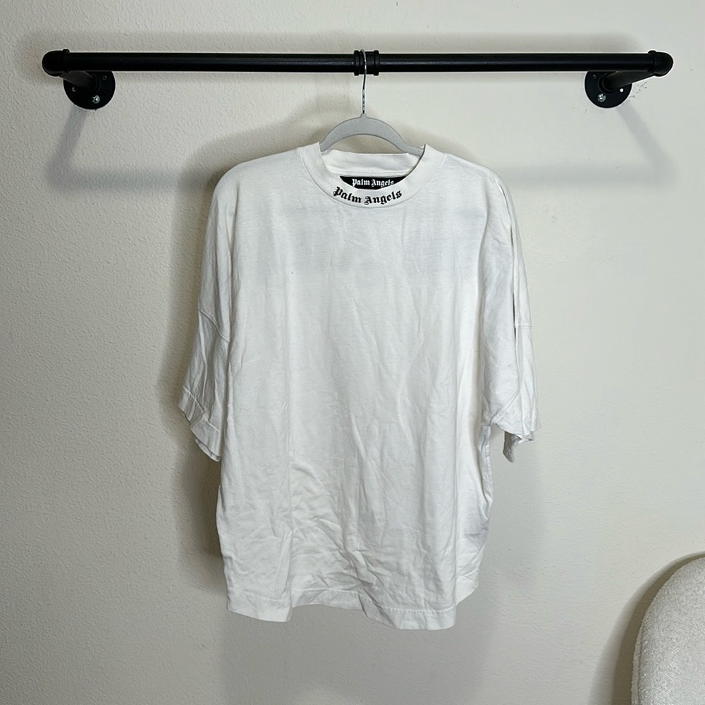 Palm Angels graphic logo tee shirt